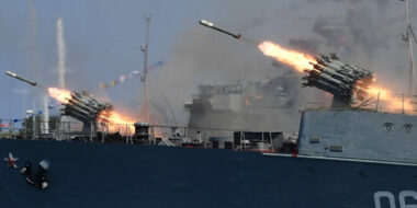 Russian, Chinese naval forces conduct joint military exercises
