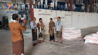 ترتيبات لتجهيز مراكز استقبال وتجميع الحبوب في حجة والحديدة
