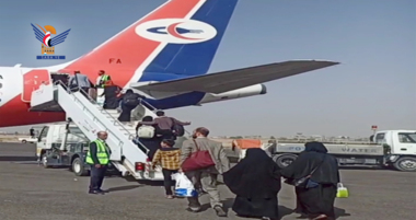 264 passengers leave Sana'a Int'l Airport for Jordan 