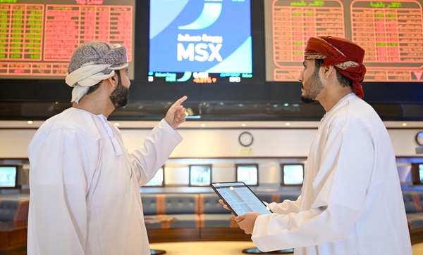 مؤشر بورصة مسقط يغلق مرتفعًا 0.12 بالمائة