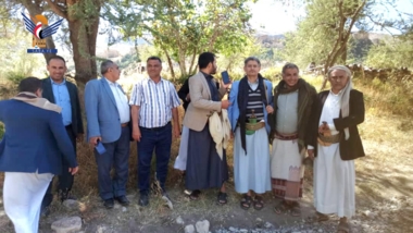 Übergabe der Ortslage des Projekts für Hochwasserentwässerung im Sub-Distrikt Dhi Ashraa, Provinz Ibb an den Durchführer
