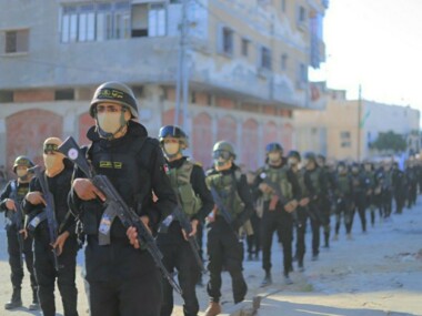 خاص (سبأ).. مسير عسكري لسرايا القدس جنوب غزة حَمَل عدة رسائل