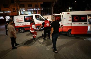 إصابة شاب فلسطيني برصاص العدو الصهيوني في بلدة الرام بمدينة القدس المحتلة 