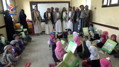 ​تفقد أنشطة الدورات الصيفية في مديرية مزهر بريمة