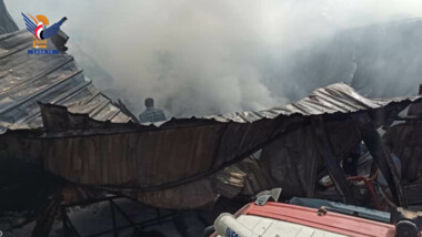 إخماد حريق بورشة نجارة في مديرية السبعين بأمانة العاصمة