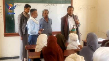 تفقد أنشطة الدورات الصيفية في مديريتي حيفان وصالة بتعز
