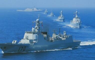 Cinco barcos militares chinos se dirigen a participar en ejercicios conjuntos con Rusia
