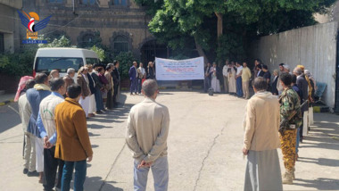 Technical education, labor sectors in Sana'a stand in solidarity with Palestine, Lebanon