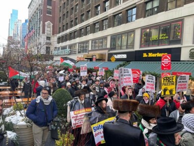 Massenproteste in New York gegen den anhaltenden Völkermord in Gaza