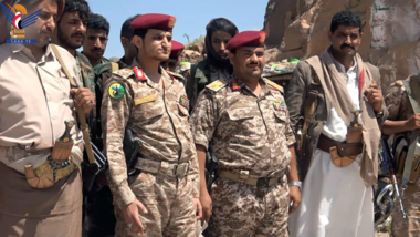 Der Kommandeur der Al-Wahbi-Brigaden inspiziert die Bedingungen der Al-Murabitun an den Asir-Fronten