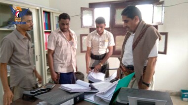 Hodeida first Deputy Governor inspects work progress at Agricultural Union branch