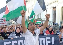 Bremen Palestinian community stage rally to condemn Zionist assaults