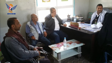 مناقشة الوضع المائي في مديرية صبر الموادم بتعز