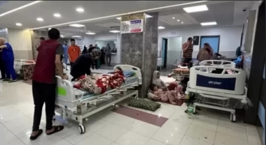 Martyrium von 2 Palästinenser aufgrund des Sauerstoffmangels im Shuhada Al-Aqsa Krankenhaus in Gaza