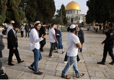 Zionist settlers anew storm Al-Aqsa Mosque