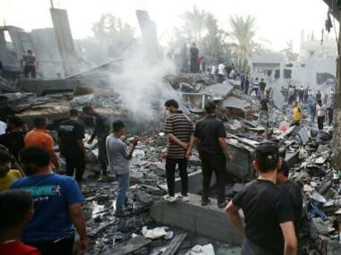 استشهاد 22 فلسطينياً بقصف العدو الإسرائيلي في حي التفاح وخان يونس وشمال رفح