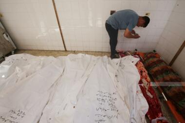  ارتفاع حصيلة ضحايا العدوان الصهيوني الأمريكي على قطاع غزة الى 35800 شهيد