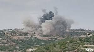 Zionist entity continues its bombardment of South Lebanon