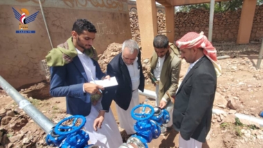 تفقد سير العمل بفرع مؤسسة المياه في شبام كوكبان بالمحويت