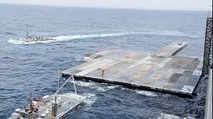 America says Gaza floating dock permanently removed