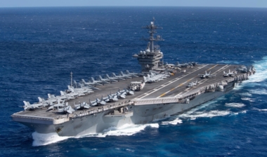 After withdrawal aircraft carrier 