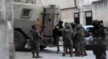 العدو الصهيوني يعتقل فلسطينيا غرب جنين