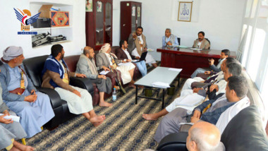 مناقشة مستوى تنفيذ مشاريع خطة العام 1445هـ بمحافظة صنعاء