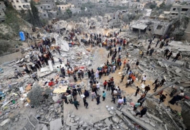 Am 194. Tag der Aggression: Märtyrer und Verwundete bei der kontinuierlichen Bombardierung des Gazastreifens durch den Feind