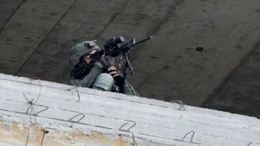 استشهاد شاب فلسطيني شرق نابلس