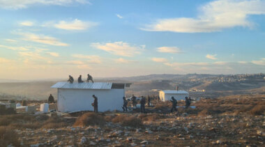 Settlers flocks built new outpost east of occupied Al-Quds