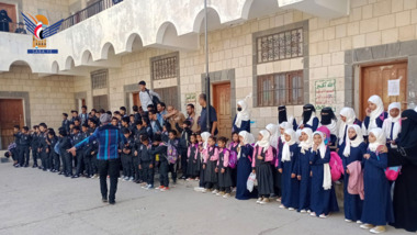 Distribution educational kits & supplies to  Deaf & Hard's students of Hearing School in Capital Secretariat