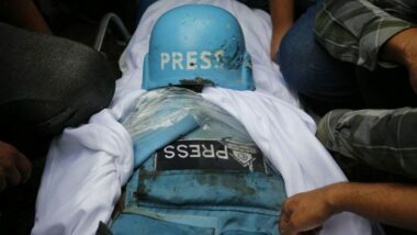 Martyrium von 75 Journalisten und  Festnahme von 43 Palästinenser seit Beginn der zionistischen Aggression gegen Gaza