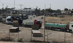 World Food: Food trucks begun crossing into Gaza Strip