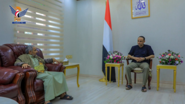 President meets Jawf governor 