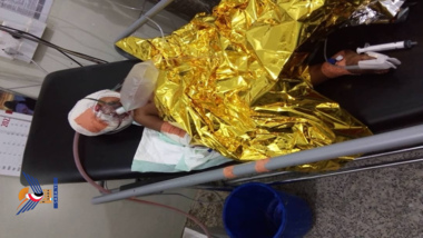 3 children injured by explosion of cluster bomb left over by aggression coalition in Hajjah