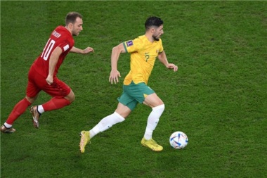 كأس العالم 2022: أستراليا تُسقط الدنمارك وتتأهل وتونس تودع البطولة بفوز تاريخي