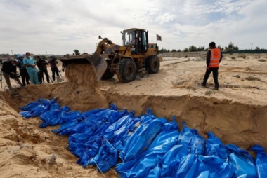 Naciones Unidas: algunos cuerpos en Gaza mostraban signos de tortura y otros fueron enterrados vivos