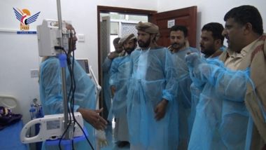 Marib governor checks medical services at offered Badbadah Hospital