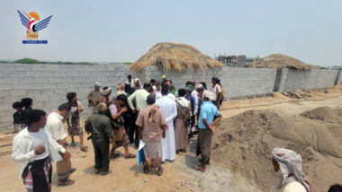 Flood relief housing project in Bait al-Faqih inspected 