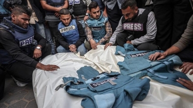 „Regierungsmedien“:  Blut der Gaza-Journalisten schreibt die Wahrheit, und die Welt schaut schweigend zu