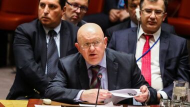 Nebenzia: Europa ist der einzige Akteur auf der internationalen Bühne, der eine Fortsetzung des Konflikts will