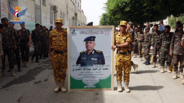 Funeral of martyr Muhammad Al-Ghamari in Hajjah
