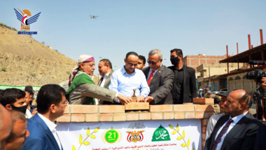 President Al-Mashat inaugurates & lays foundation stone for 269 service & development projects worth more than 56 billion riyals in capital, Sana'a