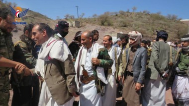 الضالع .. تفقد أحوال المرابطين في جبهة محور بتار في الحشاء