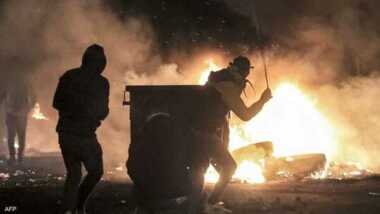 Clashes erupt with Zionist enemy in Husan, west of Bethlehem