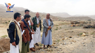 Das Landwirtschaftsamt in Sana'a erhält das Landgewinnungsprojekt Wadi Melh in Nihm