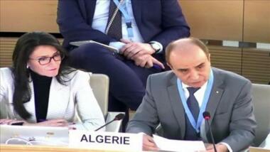 L'Algérie appelle depuis Genève à une action internationale pour assurer le respect par l'ennemi 'israélien' de l'accord sur Gaza de la Palestine