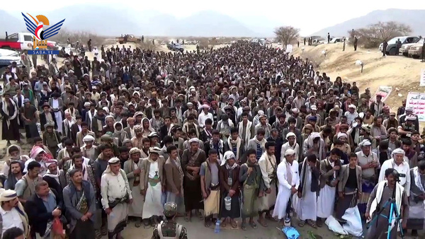 Massive Marches in Marib Under Slogan Massive Marches in Marib Under Slogan