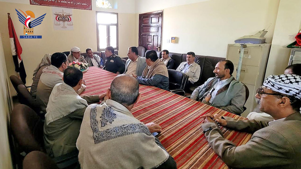 Hajjah discusses coordination between judical, local & security authorities Hajjah discusses coordination between judical, local & security authorities