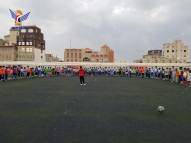 Sports sector organises vigils in Sana'a city in solidarity with Palestinian prisoners 